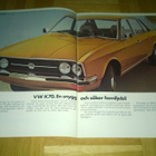 Esite Volkswagen K70 1972 / 1973 VW VAG - pikkukuva 2