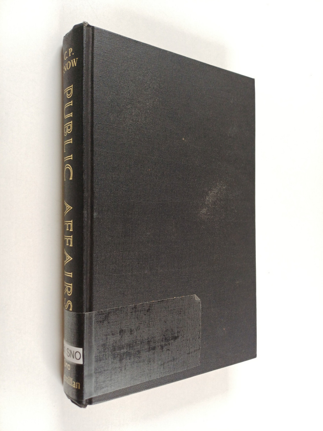 C. P. Snow : Public Affairs
