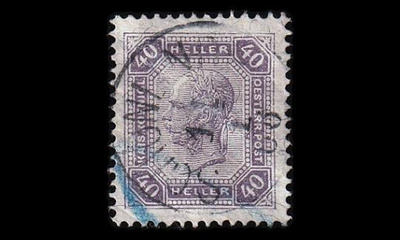 Itävalta 115C o Franz Joseph 40 H lakka (13:13½) (1904)