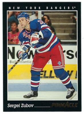 93-94 Pinnacle #156 Sergei Zubov