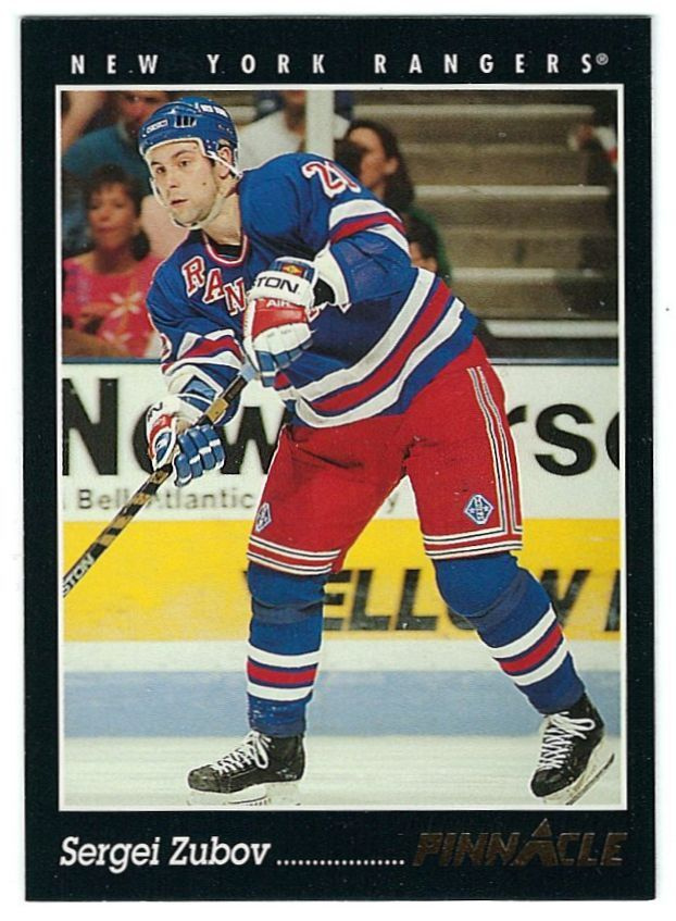 93-94 Pinnacle #156 Sergei Zubov