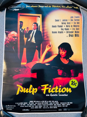 Juliste 2001 TAXI Scarface Al Pacino Pulp Fiction 1kpl