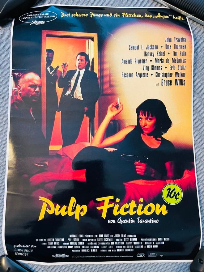 Juliste 2001 TAXI Scarface Al Pacino Pulp Fiction 1kpl