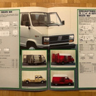 Esite Fiat Ducato 2000 & Ducato 2500 diesel 1985 - pikkukuva 2