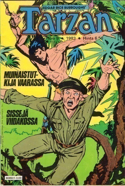 Tarzan 9/1983 (Muinaistutkija vaarassa)