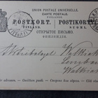 Vanha Ehiö v. 1895  postilähetys kortti - pikkukuva 2