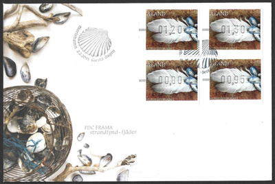 FDC Åland 2015 Rantalöytöjä I FRAMA sarja LaPe ATM Å 27