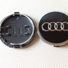 Audi vannekeskiöt – Kromi-Musta – 61mm (4kpl sar - pikkukuva 2