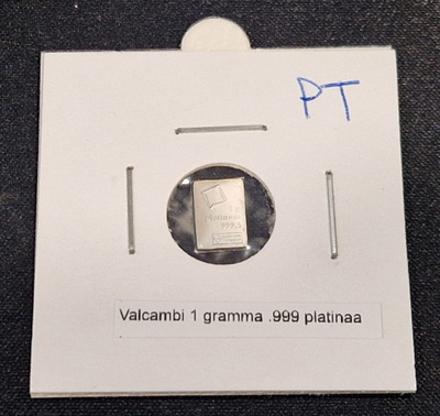 1 g 999,9 Valcambi Platina harkko