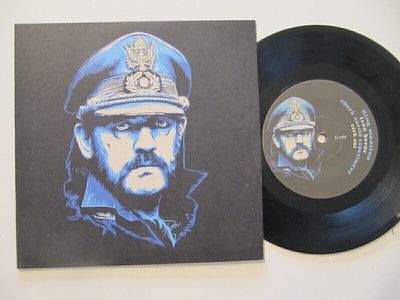King Mastino Tribute To Lemmy Kilmister 7" sinkku Musta
