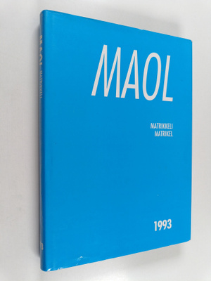 MAOL : matrikkeli  1993 = matrikel 1993