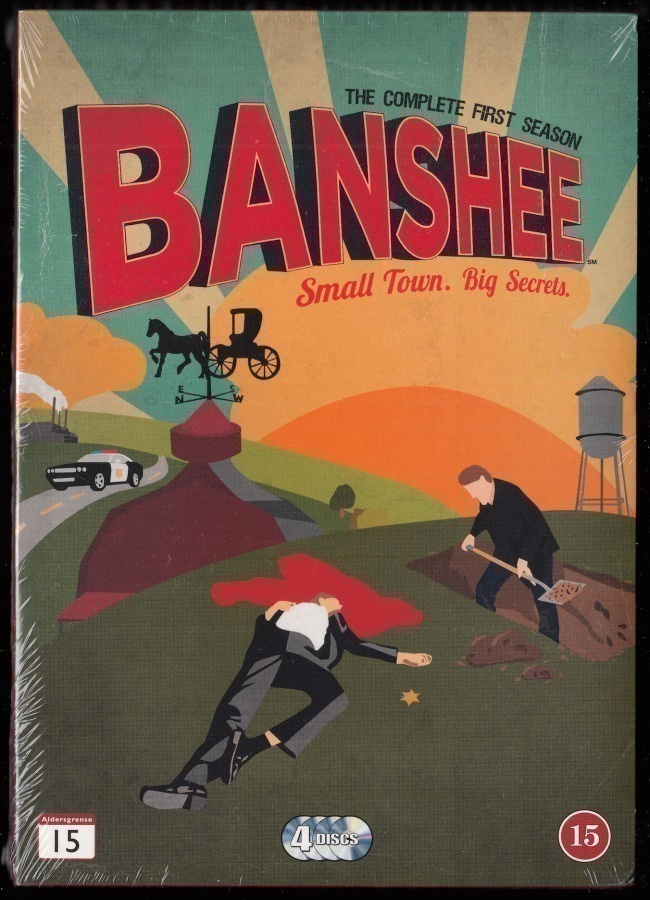 Banshee: Kausi 1 (4DVD) Antony Starr (UUSI)