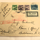 1930 Ruotsi lentopostikuori Saksaan - pikkukuva 1