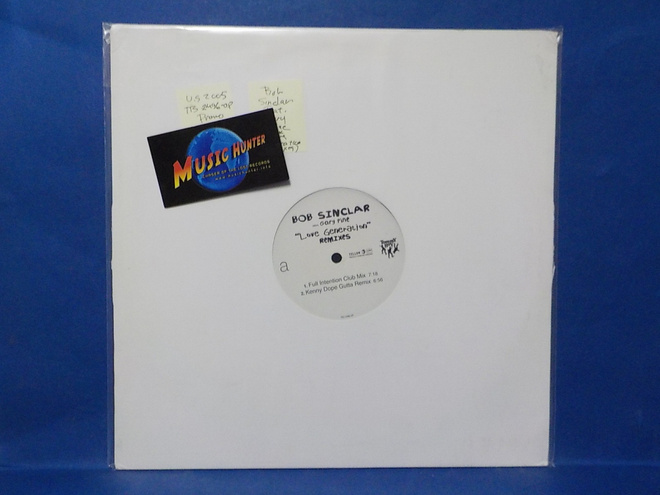 BOB SINCLAIR FEAT GARY PINE - LOVE GENERATION M- PROMO LP