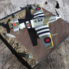 4 x dioraama 1:72 pienoismalli lentokone WW2 luftwaffe - pikkukuva 3