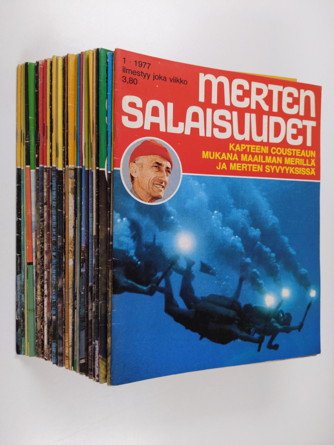 Merten salaisuudet 1-47/1977 (13 numeroa puuttuu)