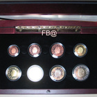 1999 BELGIA 1c - 2euro Proof sarja laatikossa - pikkukuva 2