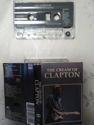 C- KASETTI: ERIC CLAPTON : THE CREAM OF CLAPTON