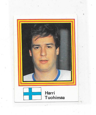 1983 SWE Semic #49 Harri Tuohimaa , Suomi & HIFK