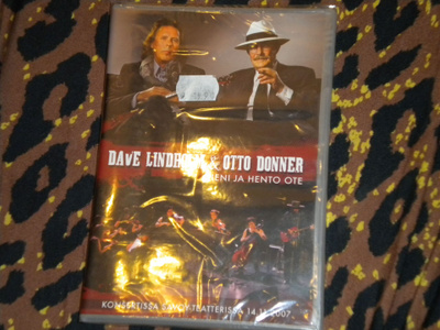 DVD - DAVE LINDHOLM & OTTO DONNER - Pieni Ja Hento Ote UUSI