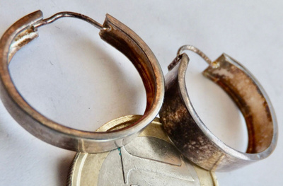 VANHAT Korvakorut Hopeaa 925 Design Martti Viikinniemi?