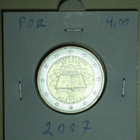 2007 Portugal 2 euro Aihe : Rooman sopimus kulkematon - pikkukuva 1