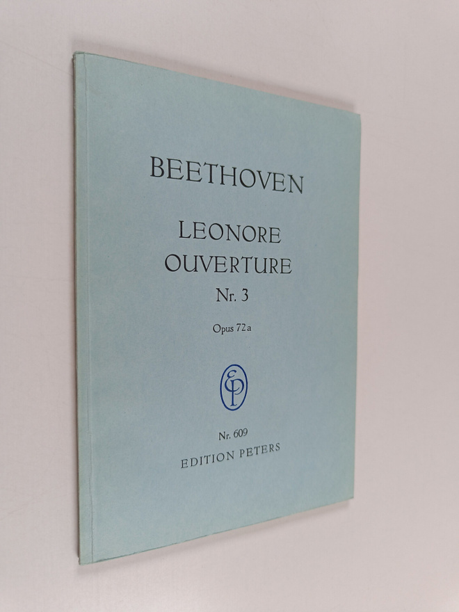 Ludwig Van Beethoven : Beethoven : leonore ouverture Nr. ...