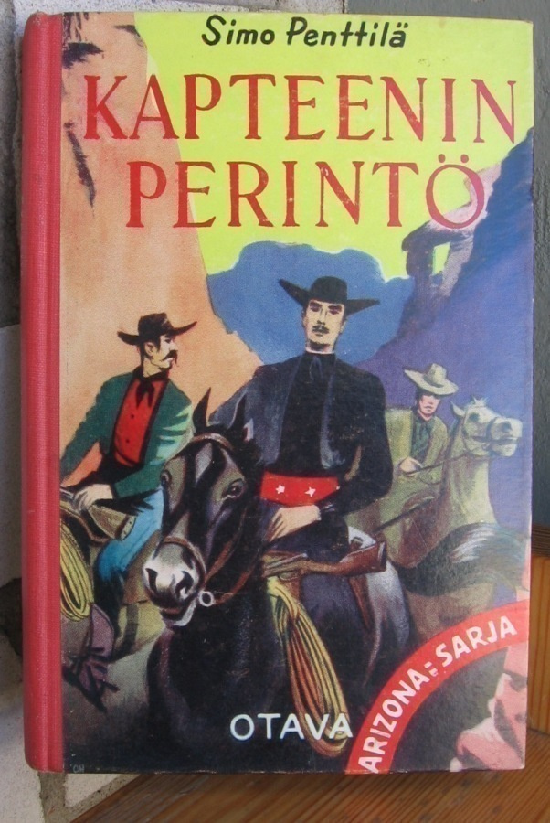 Simo Penttilä: Kapteenin perintö. 1p.  Tekijän omiste!