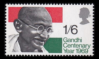 Iso-Britannia 527 ** Mahatma Gandhi (1969)
