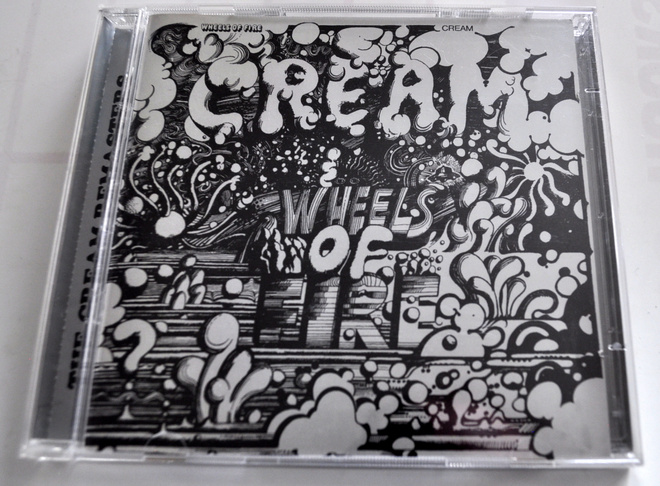 CREAM Wheels of fire 2xCD REMASTER Huippukunto!