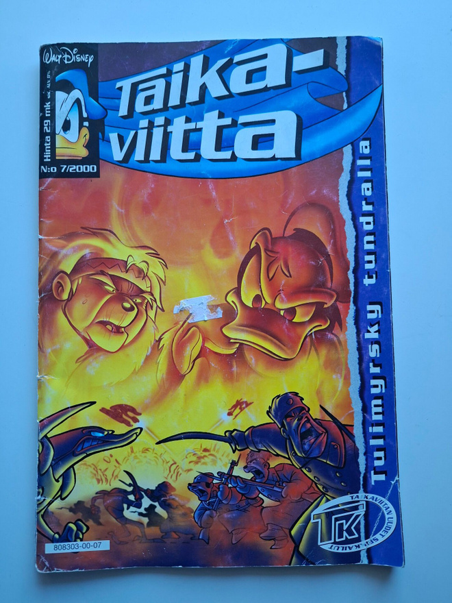 Taikaviitta 2000 2000/07: Tulimyrsky tundralla