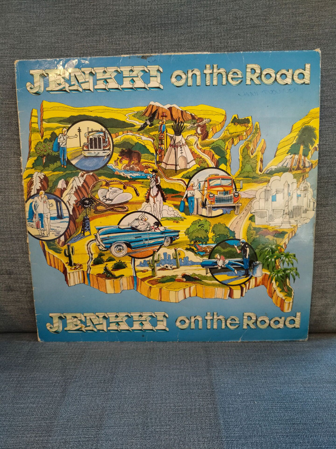 LP Jenkki on The road