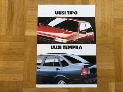 Esite Fiat Tipo ja Fiat Tempra