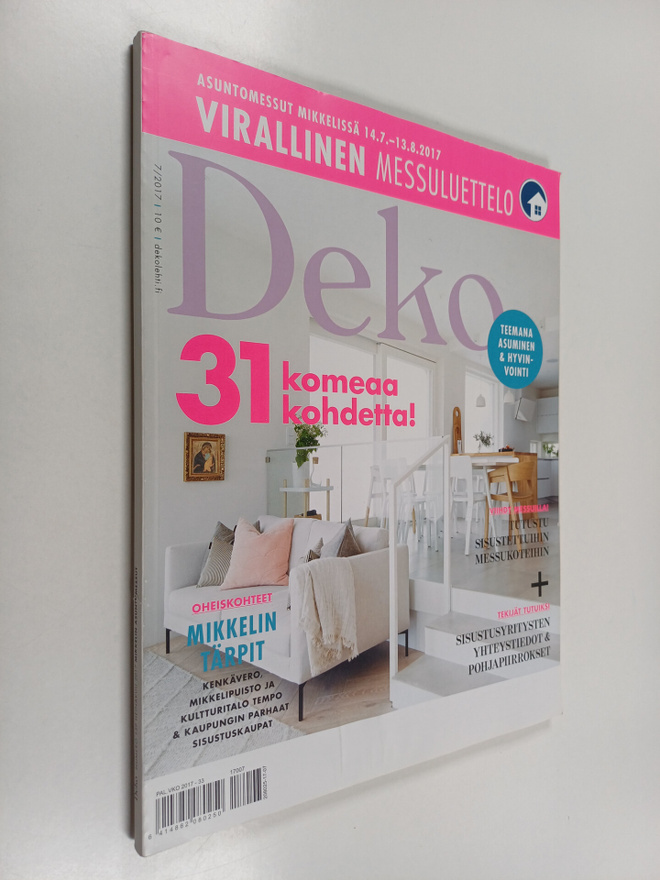 Deko 7/2017 / Virallinen Messuluettelo : Asuntomessut Mik...