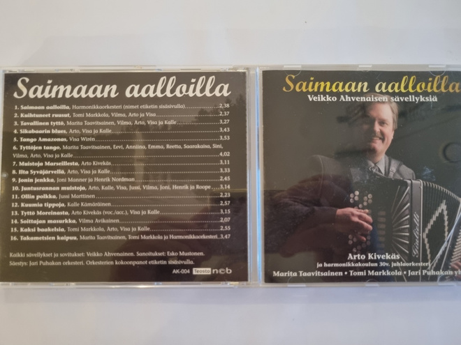 SAIMAAN AALLOILLA - VEIKKO AHVENAISEN SÄVELLYKSIÄ CD