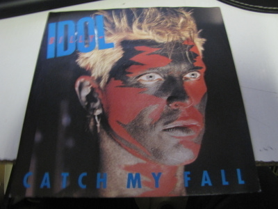BILLY IDOL - CATCH MY FALL / BEDTIME DRAMA EX-/EX- 7''