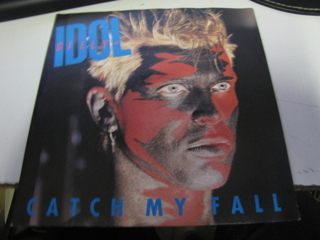 BILLY IDOL - CATCH MY FALL / BEDTIME DRAMA EX-/EX- 7''