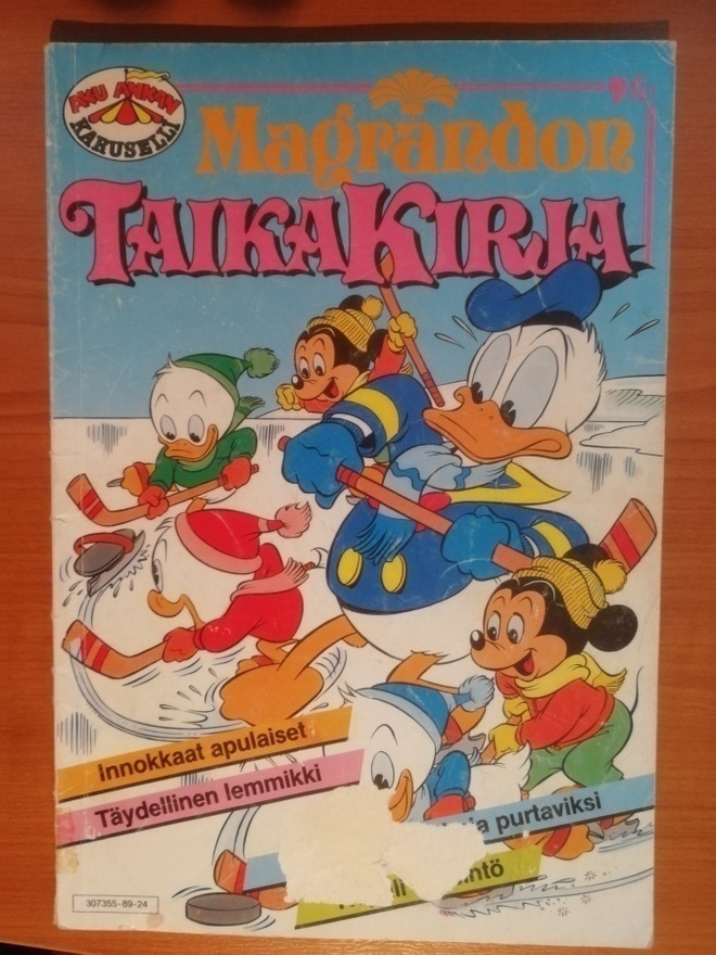 Aku Ankan Karuselli 1989 - Magrandon taikakirja