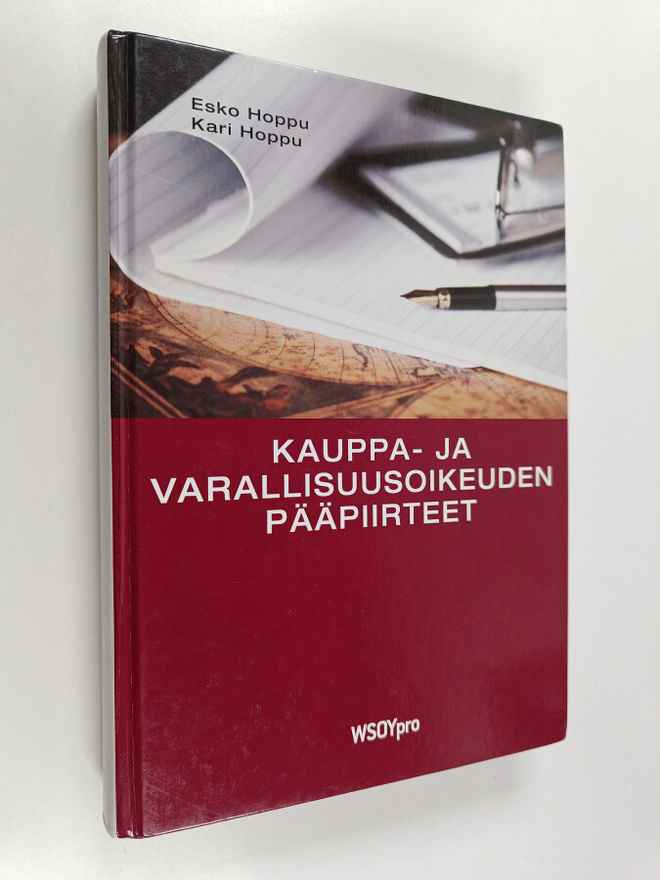 Esko Hoppu : Kauppa- ja varallisuusoikeuden pääpiirteet