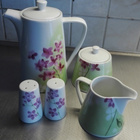 TOSI KAUNIS KUKKA-AIHEINEN MSA-HOME COLLECTION KAHVIASTIASTO - pikkukuva 1