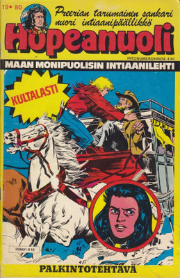 Hopeanuoli 19/1980 Cheyenne Kid, Mies Sirius 5:stä