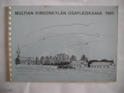 Multian kirkonkylän osayleiskaava 1985 (18.3)