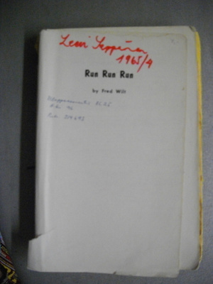 Fred Wilt: Run, Run, Run (9.11)
