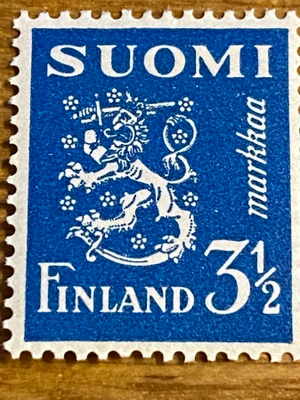 LEIJONAMALLI 1930 3 1/2MARKKAA**