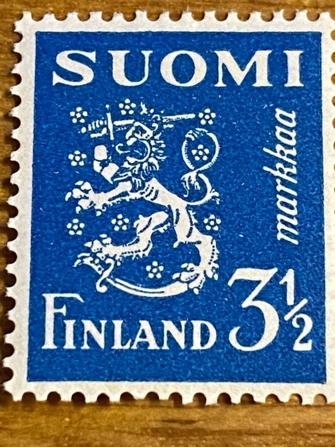 LEIJONAMALLI 1930 3 1/2MARKKAA**