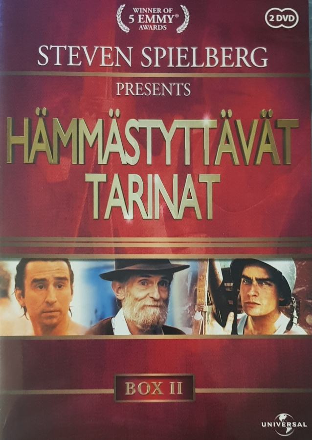 Steven Spielbergin Hämmästyttävät tarinat BOX 2  -DVD