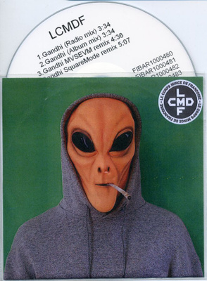 LCMDF Gandhi remixes - original Finnish 4 tr. 2010 PROMO CDR
