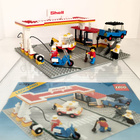 Lego town 6371 Shell huoltoasema vuodelta 1983 - pikkukuva 1