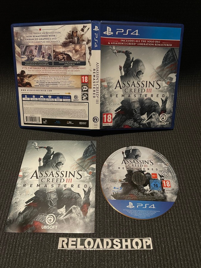Assassin’s Creed III Remastered - Nordic PS4