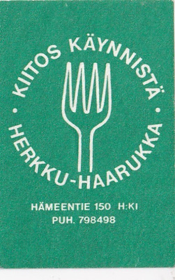Helsinki, Herkku - Haarukka , Hämeentie 150   7/10